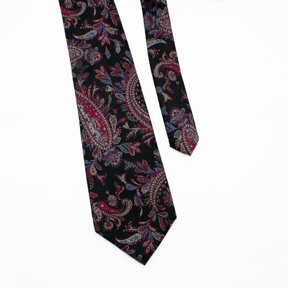Dior Other - Christian Dior Paisley Tie Blue
